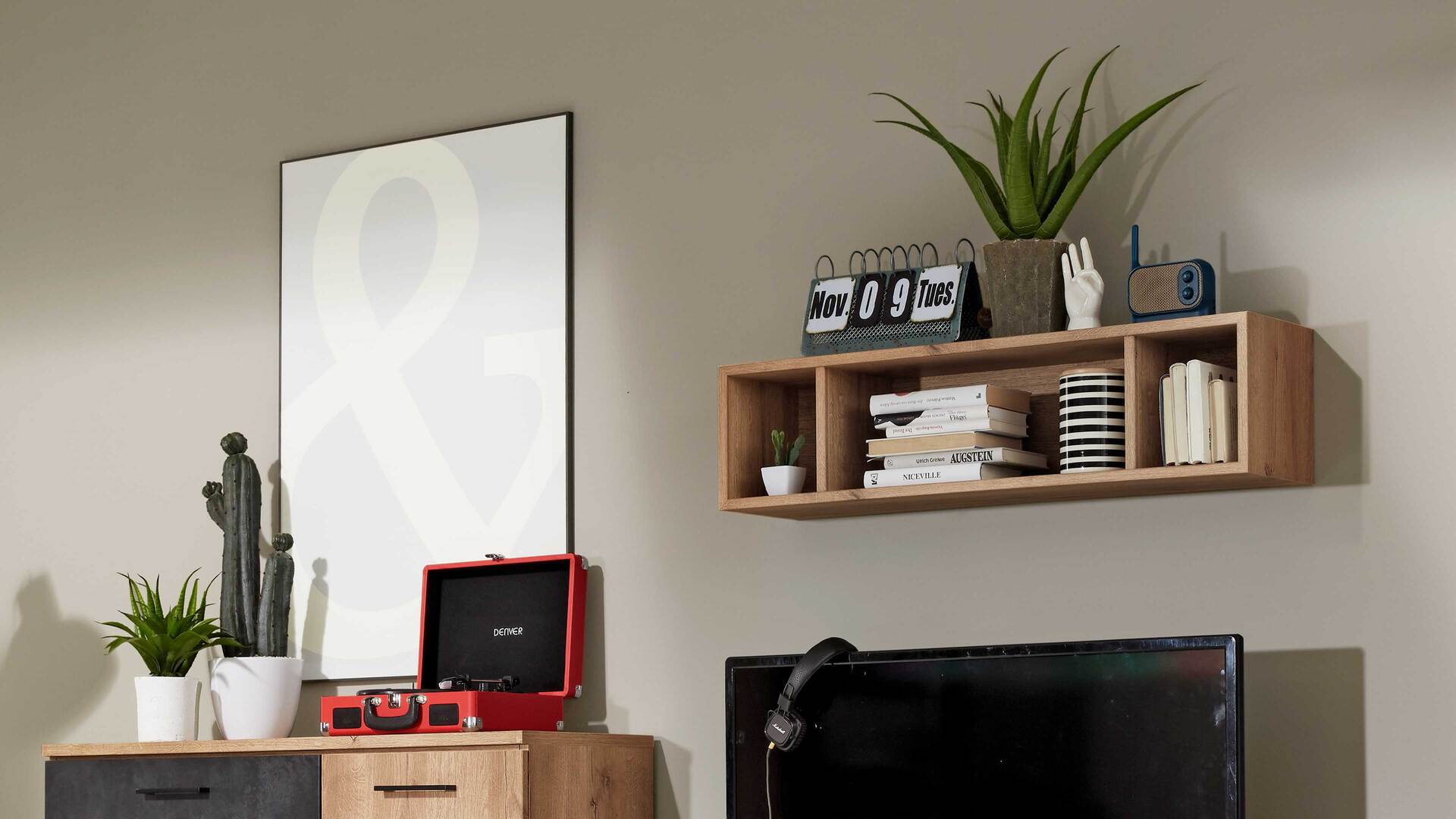 Interliving Jugendzimmer Serie 1701 - Hängeregal 5820
