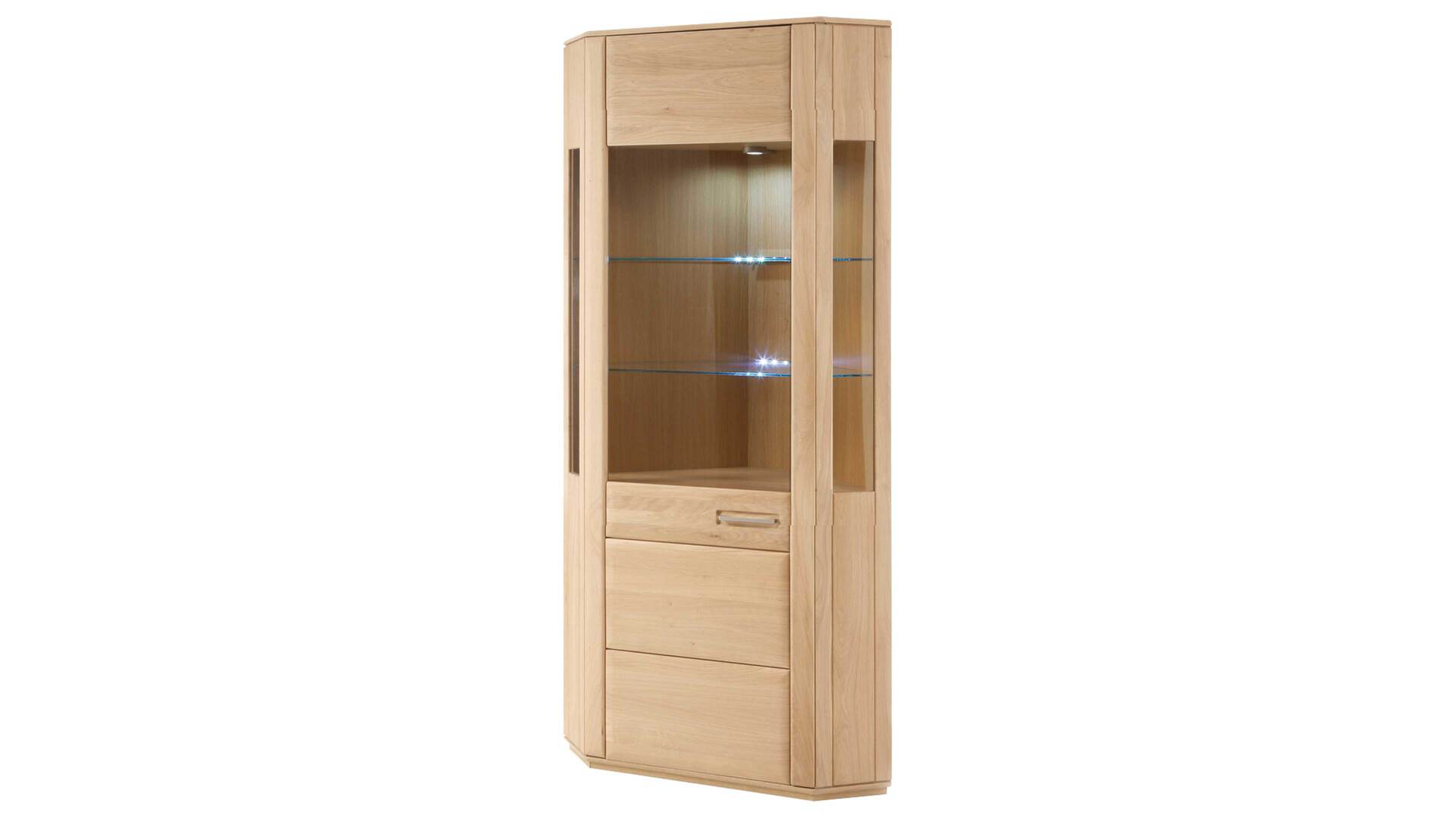 Wohnprogramm Sena - Eckvitrine bzw. Schrank