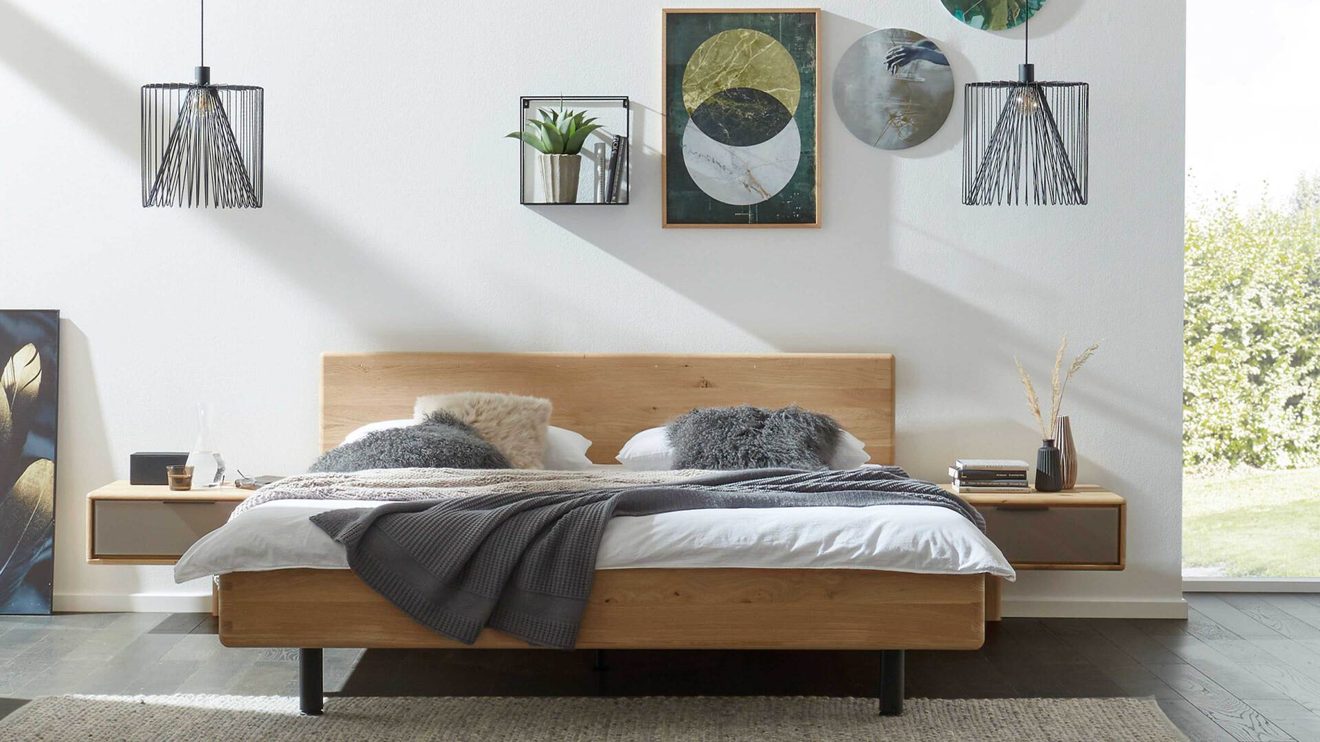 Interliving Schlafzimmer Serie 1015 - Bettgestell 1180