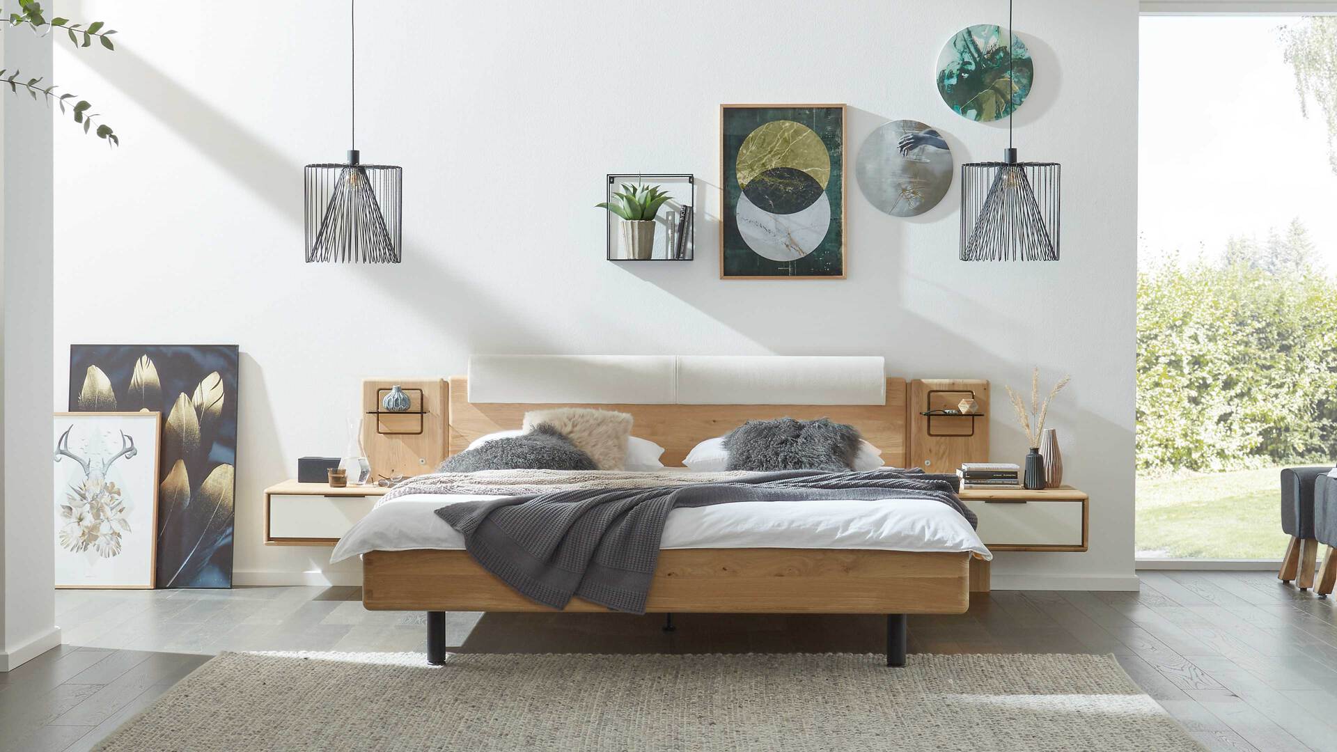 Interliving Schlafzimmer Serie 1015 - Bettgestell 1161