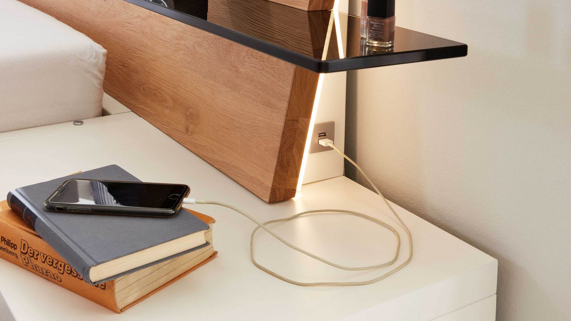 Interliving Schlafzimmer Serie 1019 - USB-Doppelstecker-Set 523997