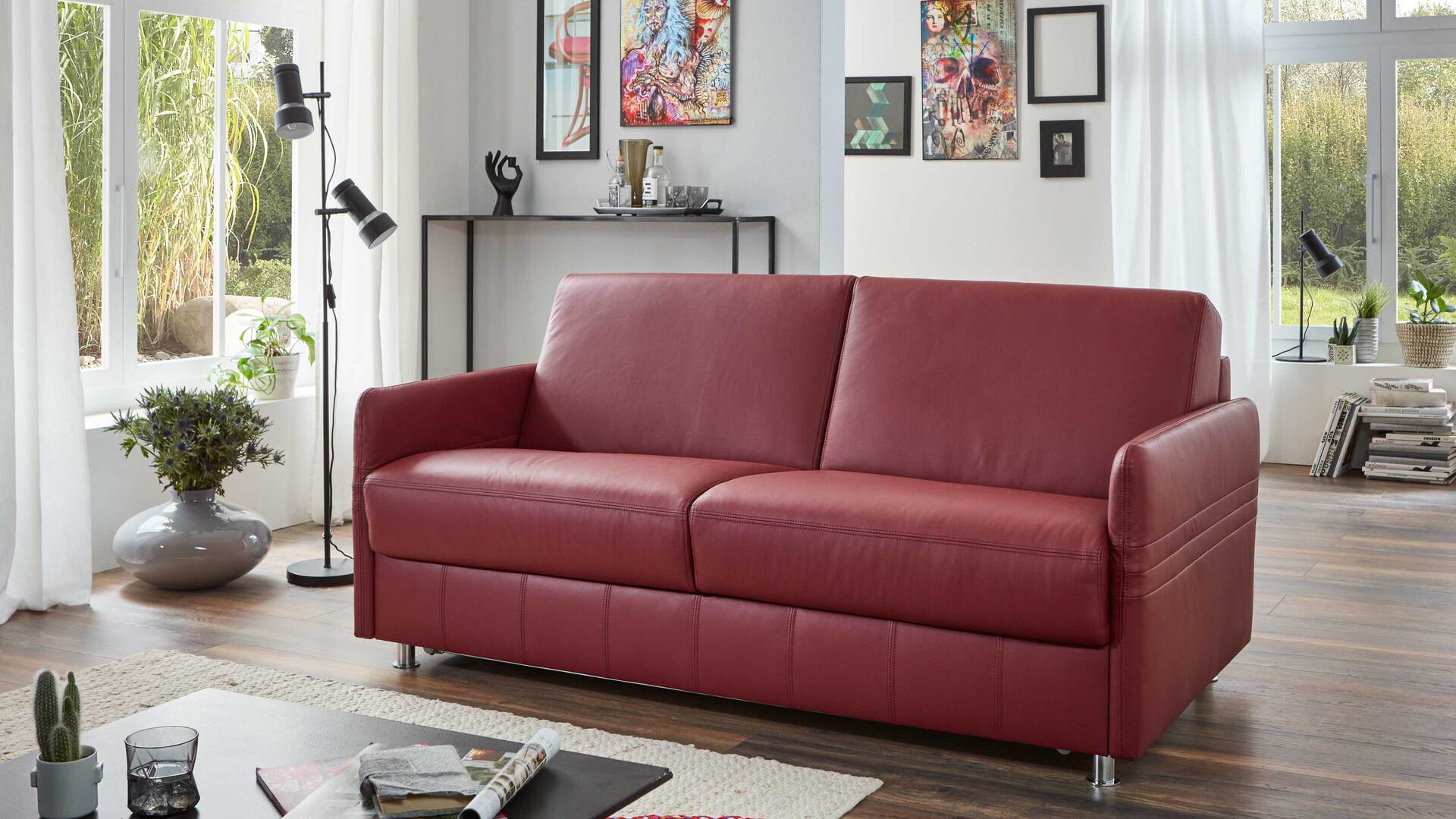 Comfortmaster Messina Funktionssofa - Schlafcouch